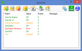 AutoVer screenshot