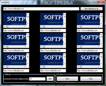 AutoVisit screenshot