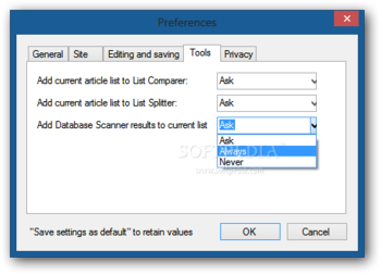 AutoWikiBrowser screenshot 15