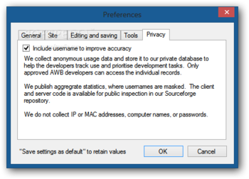 AutoWikiBrowser screenshot 16