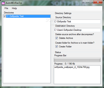 AutoWinRarZip screenshot