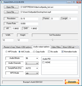 AutoX264 screenshot 3