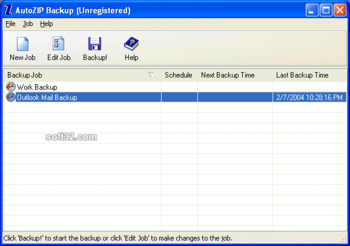 AutoZIP Backup screenshot 3