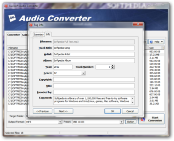 Auvisoft Audio Converter screenshot 2