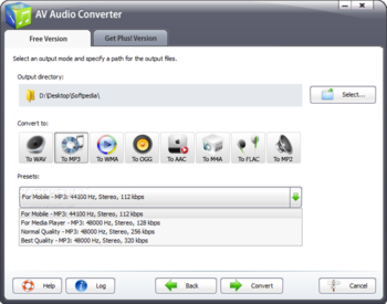 AV Audio Converter screenshot 2