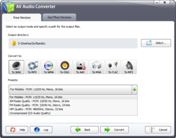 AV Audio Converter screenshot 3