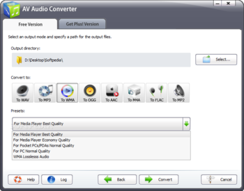 AV Audio Converter screenshot 4