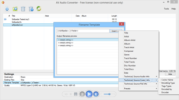 AV Audio Converter screenshot 2