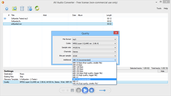 AV Audio Converter screenshot 3