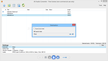 AV Audio Converter screenshot 4