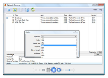 AV Audio Converter screenshot 3