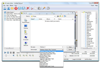 AV Audio Editor screenshot
