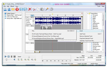 AV Audio Editor screenshot 3