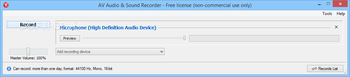 AV Audio & Sound Recorder screenshot 3
