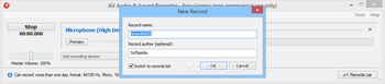 AV Audio & Sound Recorder screenshot 4