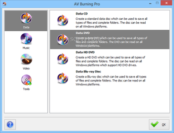 AV Burning Pro screenshot