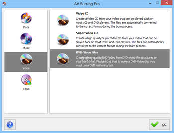 AV Burning Pro screenshot 3
