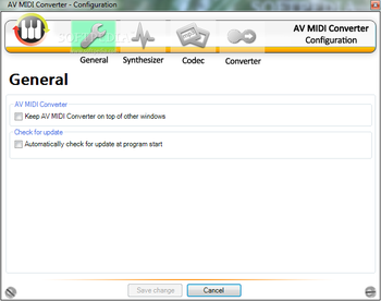 AV MIDI Converter screenshot 2