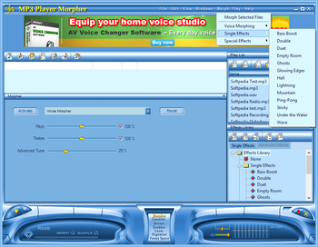 AV MP3 Player-Morpher screenshot 10