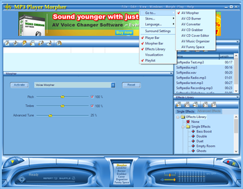 AV MP3 Player-Morpher screenshot 9