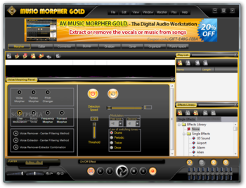 AV Music Morpher Gold screenshot 2