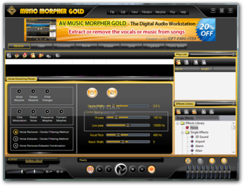 AV Music Morpher Gold screenshot 3