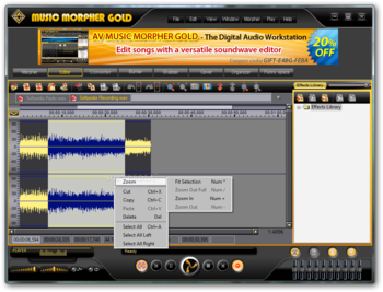 AV Music Morpher Gold screenshot 4
