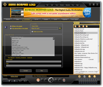 AV Music Morpher Gold screenshot 6