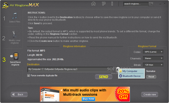 AV RingtoneMAX screenshot 3