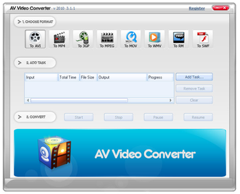 AV Video Converter screenshot 3