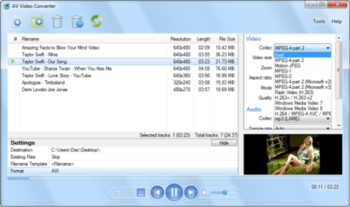 AV Video Converter screenshot 2