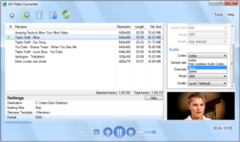 AV Video Converter screenshot 3