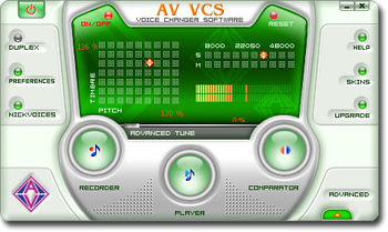 AV Voice Changer Software screenshot 2