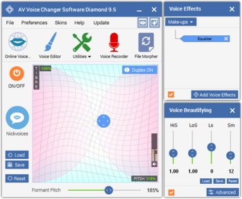 AV Voice Changer Software Diamond screenshot