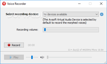 AV Voice Changer Software Diamond screenshot 12
