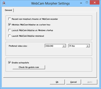 AV Webcam Morpher screenshot 5