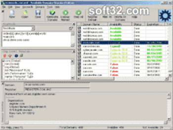 Available Domains Standard Edition screenshot 2