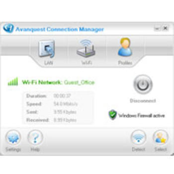 Avanquest Connection Manager - Free screenshot 2