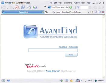 Avant Browser Lite screenshot 2