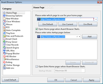 Avant Browser nLite Addon screenshot 3