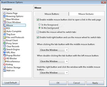 Avant Browser nLite Addon screenshot 5