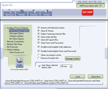 Avant4u MyPrivacy screenshot 2