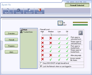 Avant4u Security Suite screenshot