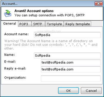 Avanti! Mail Client screenshot 2