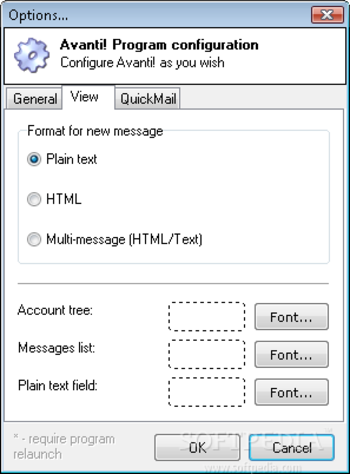 Avanti! Mail Client screenshot 8