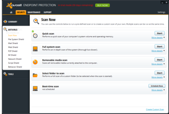 Avast Endpoint Protection screenshot 3