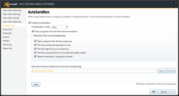 Avast File Server Security screenshot 10