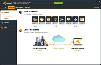 Avast File Server Security screenshot 2