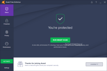 Avast Free Antivirus screenshot