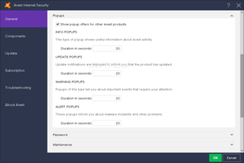 Avast Internet Security screenshot 17